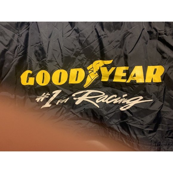 Goodyear Mens Jacket Waterproof Pullover Size Adult XL New W/T Blue Holloway - Picture 3 of 6